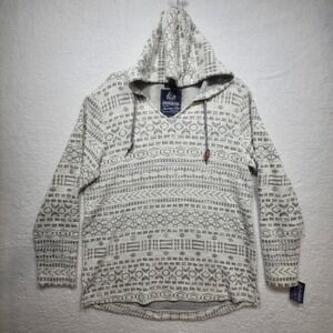 American Rag Cie Hoodie Aztec Southwest Pattern
